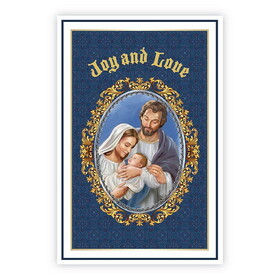 Alfred Mainzer N0218 Greeting Card - Joy and Love Christmas