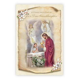 Alfred Mainzer N0236 Greeting Card - A Communion Prayer for a Dear Granddaughter