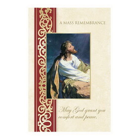 Alfred Mainzer N0257 Mass Card - Remembrance
