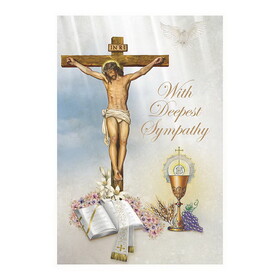 Alfred Mainzer N0265 Greeting Card - With Deepest Sympathy
