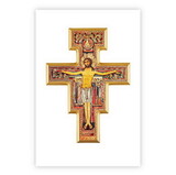 Alfred Mainzer N0278 Note Card - San Damiano