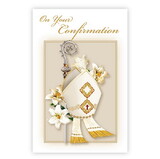 Alfred Mainzer N0293 On Your First Holy Communion Greeting Card (N0293)