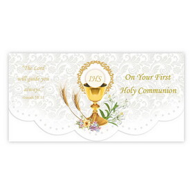 Alfred Mainzer N0303 Money Holder Card - First Communion