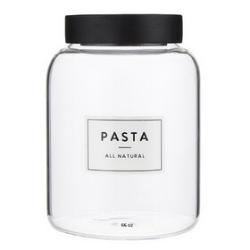 Sippin' Pretty N0427 Pantry Canister - Pasta - 66oz