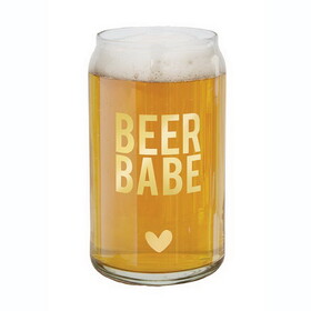 Sips N0492 Beer Can Glass - Beer Babe