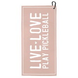Lili + Delilah N0519 Sport Towel - Live Love Play Pickleball
