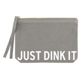 Hold Everything N0555 Grey Canvas Pouch - Just Dink It