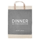 Hold Everything N0573 Grey Market Tote - Dinner