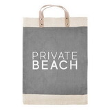 Hold Everything N0576 Grey Market Tote - Private Beach