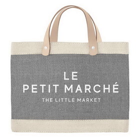 Hold Everything N0579 Mini Grey Market Tote - Le Petite