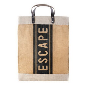 Hold Everything N0625 Natural Market Tote - Escape