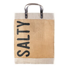 Hold Everything N0626 Natural Market Tote - Salty