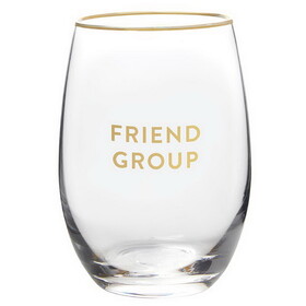 Sips N0633 Wine Glass - Friend Group