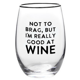 Sips N0634 Wine Glass - Good at Wine