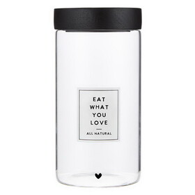 Sippin' Pretty N0663 Pantry Canister - Eat What You Love - 44oz