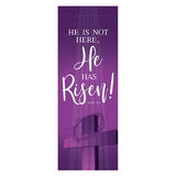 Christian Brands N0778 He is Not Here X-Stand Banner