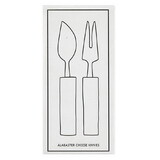 Tablesugar N0885 Alabaster Cheese Knives - Set of 2