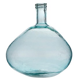 PURE Design N0966 Blue Recycled Glass Vase - Large