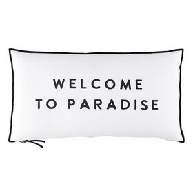 PURE Design N0972 Lumbar Pillow - Welcome to Paradise