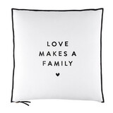 PURE Design N0992 Euro Pillow - Love Makes A Family