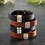 Kingdom Jewelry N1409 Leather Bracelet - God First