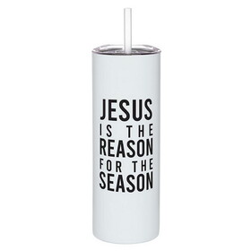 Faithworks Skinny Tumbler - Jesus Is The Reason for the Season