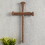 Spiritual Harvest N1495 Large Wall Cross - Cross of Nails