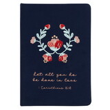 Universal Design N1519 Embroidered Journal - Let All You Do