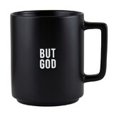 Faithworks N1528 Matte Café Mug - But God