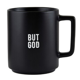 Faithworks N1528 Matte Caf&eacute; Mug - But God