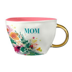 Heartfelt N1650 Artisan Mug - Mom Flowers