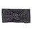 Stephan Baby N2028 Knotted Bow Headband - Grey