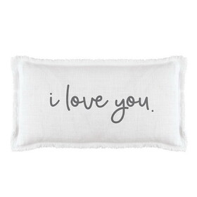Stephan Baby Lumbar Pillowcase - I Love You