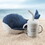 Stephan Baby N2047 Linen Beach Crinkle Toy - Whale