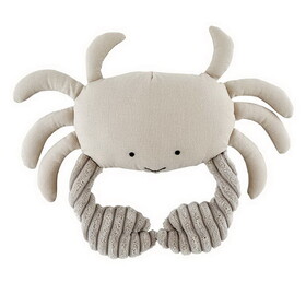 Stephan Baby N2048 Linen Beach Crinkle Toy - Crab