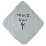 Stephan Baby N2085 Quick Dry Beach Towel with Hood - Beach Bum