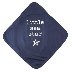 Stephan Baby N2086 Quick Dry Beach Towel with Hood - Little Sea Star