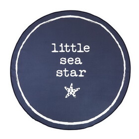 Stephan Baby N2092 Quick Dry Round Towel - Little Sea Star