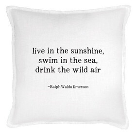 Faithworks N2284A Euro Pillowcase - Live Sunshine