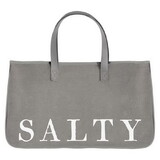Face to Face N2303 Face to Face Grey Canvas Tote - Salty