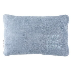 Santa Barbara Design Studio N2335 Face to Face Inflated Pillow - Sleep. Beach. Repeat.