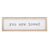Santa Barbara Design Studio N2374 Face to Face Cadet Word Board - You Are Loved