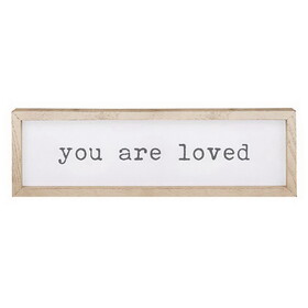 Santa Barbara Design Studio N2374 Face to Face Cadet Word Board - You Are Loved