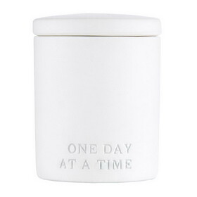 Santa Barbara Design Studio N2379 Face to Face Ceramic Candle - Scented - One Day At A Time