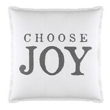 Santa Barbara Design Studio N2386 Face to Face Euro Pillow - Choose Joy