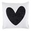Bella Euro Pillowcase - Heart