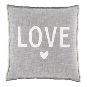 Bella Euro Pillowcase - Love