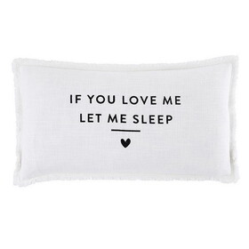 Bella Lumbar Pillowcase - Let Me Sleep