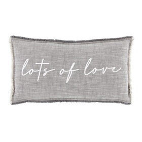 Bella Lumbar Pillowcase - Lots of Love