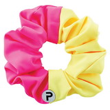 Faithworks N3081 Colorblock Scrunchie - Pink/Yellow